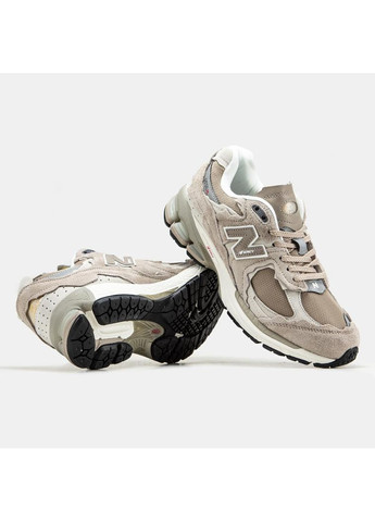 Бежевые демисезонные кроссовки мужские new balance 2002r biege нью беланс 2002r No Brand