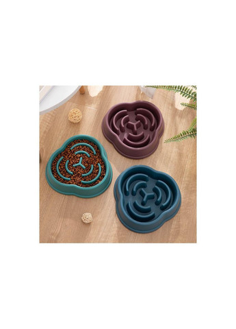 Миска-лабиринт slow feeder пластиковая WahoPet (362571879)