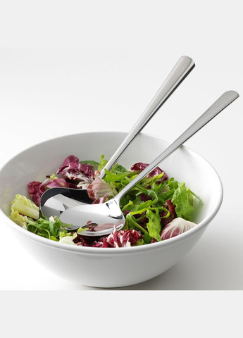 Набір столових приборів для салату з 2 шт. ІКЕА SEDLIG 28 см (10203375) IKEA (278408425)