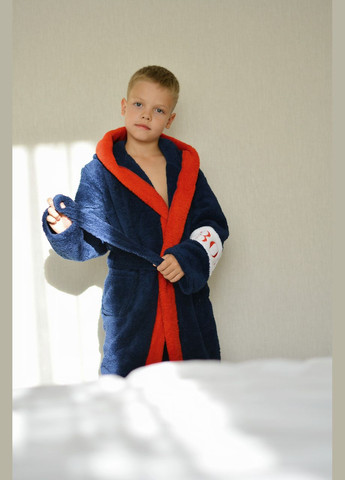 Теплий, комфортний і зручний дитячий махровий халатик для хлопчика 💪 Victoria (308342216)
