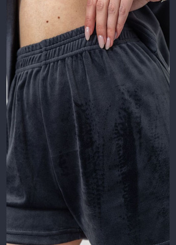 Темно-сіра всесезон домашній костюм велюровий Sport Line Костюм