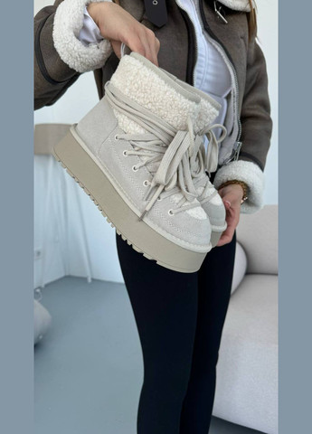 Женские угги из натуральной замши (1847) No Brand (313293424)