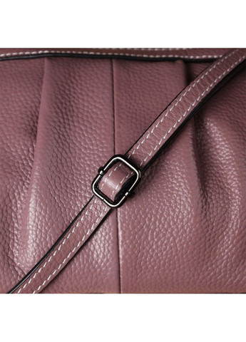 Сумка крос-боді через плече жіноча з натуральної шкіри маленька пурпурний 38252 Vintage (355245288)