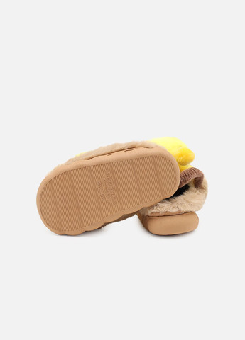 Коричневые тапочки домашние для мальчика цвет коричневый cb-00276364 Yuki