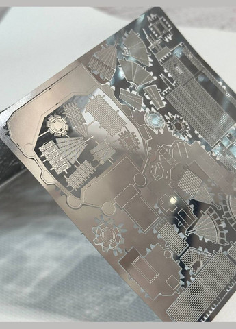 Металевий пазл 3D головоломка конструктор Нотр-Дам-де-Парі Strateg (315780104)