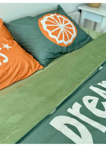 Постельное белье Апельсинка, вельвет + плюш Двухспальный размер, наволочки 50/70 No Brand (364219210)