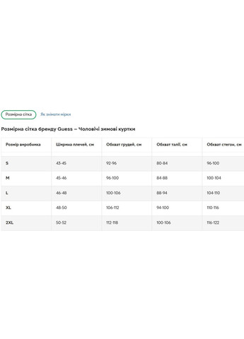 Черный зимний Пуховик Guess