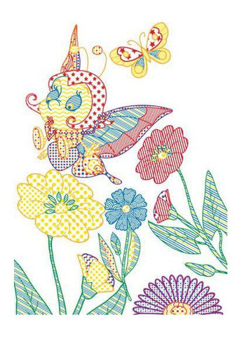 Книга "Большие водные раскраски: Букашки" (TS01091996157441) Crystal Book (373407014)