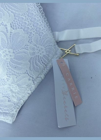 Белый планж бюстгальтер Pretty Secrets с косточками полиамид