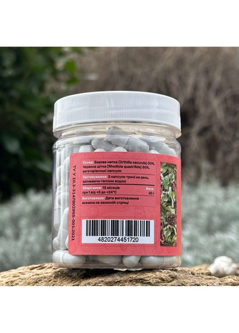 Для неї Червона щітка та Борова матка капсули 120 шт Лісовик (364210451)