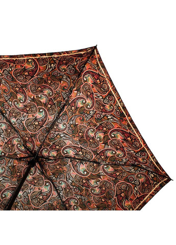 Коричнева жіноча парасолька автомат z54968-2 Zest маленька (346390350)