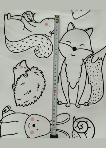 Наклейка на стену Жизнь в лесу Forest Life (лист 30х90 см) Б2051 No Brand (302241899)