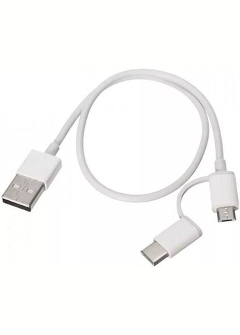 Кабель двойной Mi cable 2 in 1 Micro USB + TypeC SJV4082TY Xiaomi (279827136)