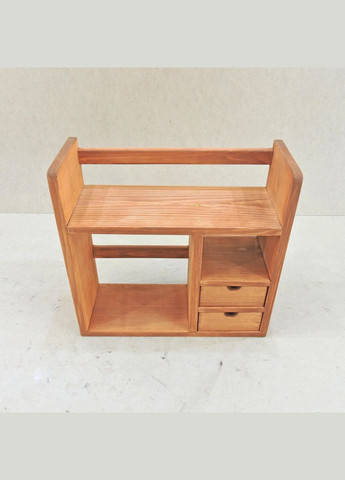 Настольная книжная полка из дерева Блок 48 шафран (КПЛ-481506) No Brand (328414815)