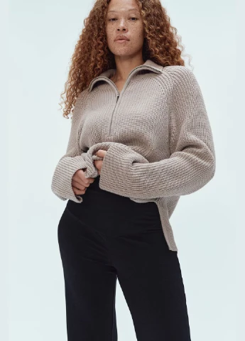 Черные летние леггинсы для беременных H&M
