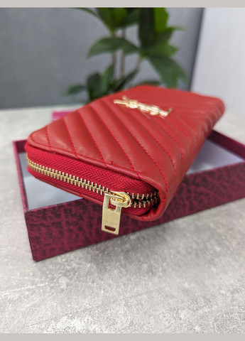 Жіночий гаманець великий Saint laurent — Ів Сен Лоран червоний PTR No Brand (317763146)