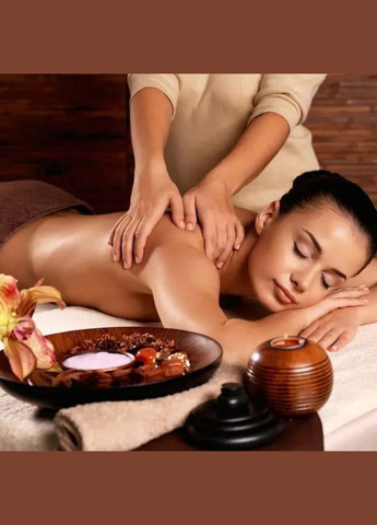 Масажна свічка L'amour з ароматом ірису та бурштинового мускусу для розслаблення та догляду за шкірою 30 мл Lamour (332211488)