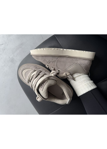 Кроссовки женские UGG Lowmel Sneaker Grey | Угі Лоумел чёрные демисезоны (372795591)