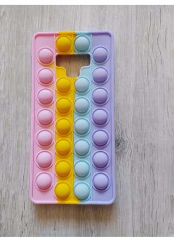 Чохол для Galaxy Note 9 Попіт Pop it антистрес силіконовий кольоровий Samsung (360896865)