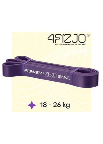 Еспандерпетля Power Band 32 мм 17-26 кг (резинка для фітнесу і спорту) 4FIZJO 4fj1073 (275095833)