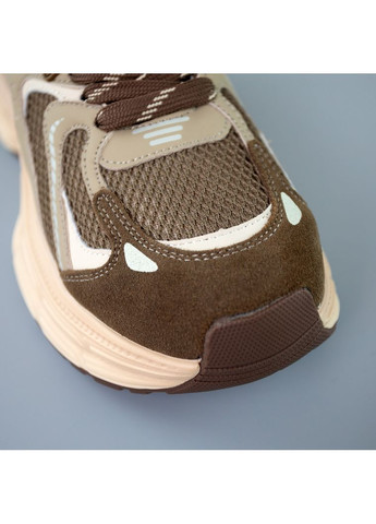 Кроссовки женские Fashion коричневые (359227035)