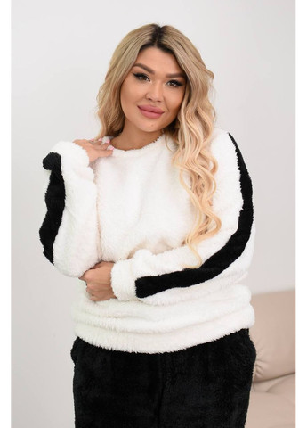 Черная всесезон теплая пижама из махры — замеры в описании свитшот + брюки DK/DL Мода без кордонів