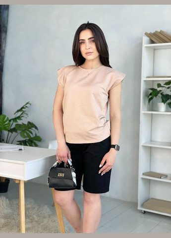 Комплект жіночий (футболка+шорти) HC (h001-8342-057) No Brand (295547031)
