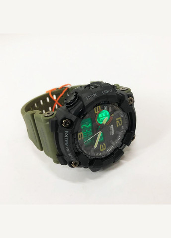 Годинник наручний чоловічий SKMEI 1520AG ARMY GREEN, військовий чоловічий наручний годинник зелений. Колір: зелений No Brand (359475213)