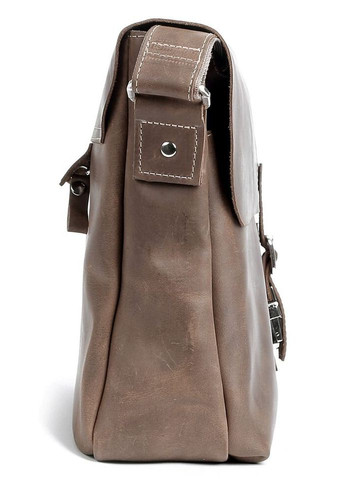 Чоловіча сумка через плече для документів із натуральної вінтажної шкіри коричнева (sku_00980) No Brand (328922187)