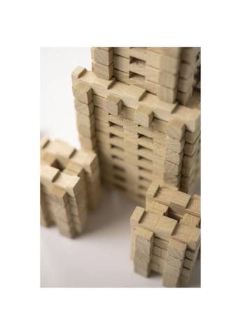 Дерев'яний конструктор Фантазія, 240 деталей () Igroteco 900033 (328394916)