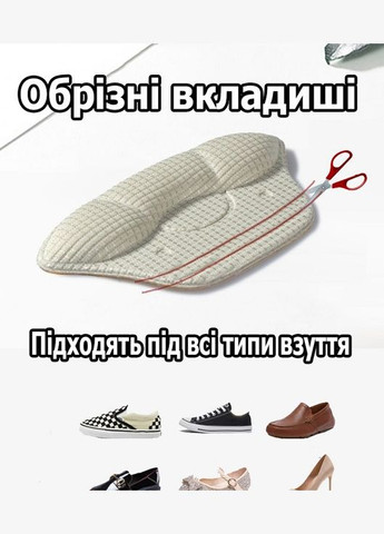 Самоклеючі обрізні вкладиші на задник взуття для комфорту чорні п'яти 3мм No Brand (314808474)