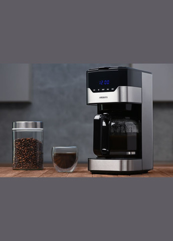 Кофеварка капельная FCMD3100, 1,5л, молотая, черно-серебристый Ardesto (315601402)