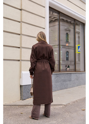 Темно-коричневое демисезонное Пальто MN