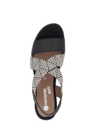 Черные босоножки Remonte