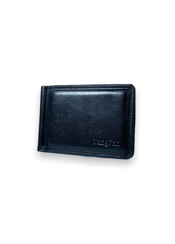 Затискач гаманець для купюр із шкірзамінника відділення для монет розмір:11*8*2 см чорний YangFan (286421486)