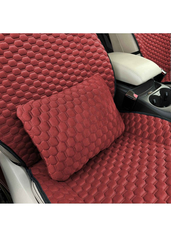 Накидки длясидінь Montana Комплект Чорні (Мікро Велюр Сота Преміум) No Brand (339067239)