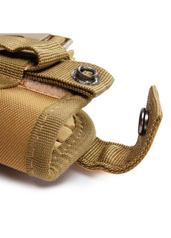 Тактическая кобура на бедро Tactic универсальная Койот – армейская кобура с платформой MOLLE (cob-coyote) L&L (363132356)