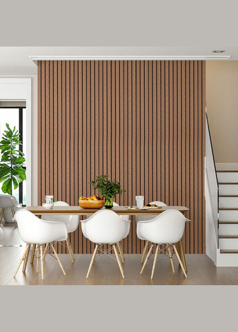 Рейка декоративна PS горіх 2900х120х12мм SW-00001739 No Brand (338793690)