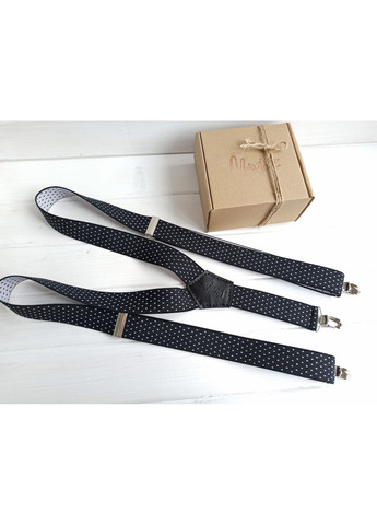 Черные подтяжки в горошек Major Style (357206593)