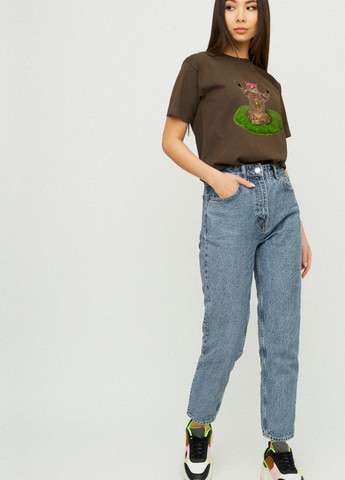 Футболка Boyfriend / дышащий принт / YAPPI - (252386060)