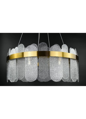 Люстра підвісна на 8 лампочок 26859 Латунь 40-200х60х60 см. Sunnysky (335975780)