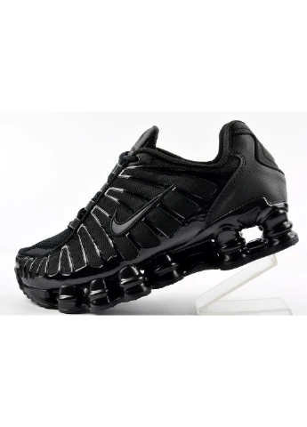 Кросівки унісекс Nike Shox TL No Brand чорні демісезони (381946533)
