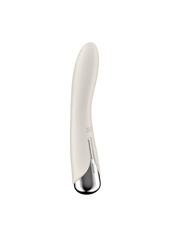Вібратор точки G з обертанням Spinning Vibe 1 Beige, 2 мотори Satisfyer (303905612)