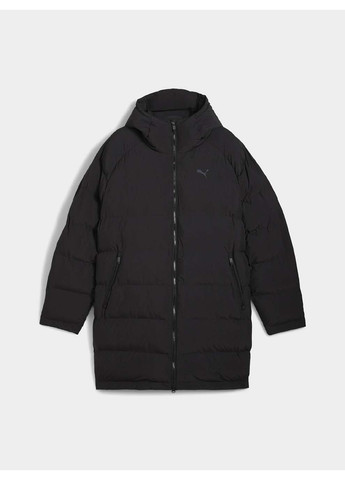 Чорна демісезонна чоловіча куртка mono parka чорний Puma