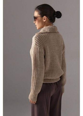 Сірий светр 2782 льон Triko Bakh