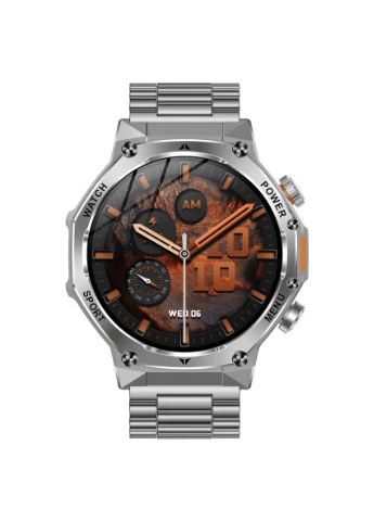 Smart Surf X Pro Silver Steel, 2 ремінці UWatch (382646414)