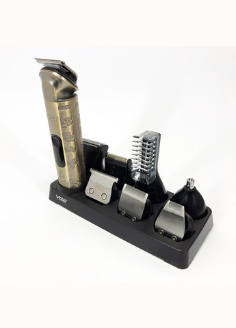 Мужской набор V-110 8 в 1, Машинка для стрижки головы, Машинка для стрижки для дома VGR (364665454)
