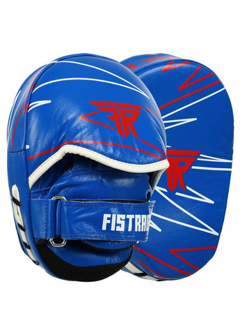 Лапа Изогнутая кожаная (2шт) PRO TRAINING Pro (р-р см, синий) (VL-9351_Синий) Fistrage (361438458)