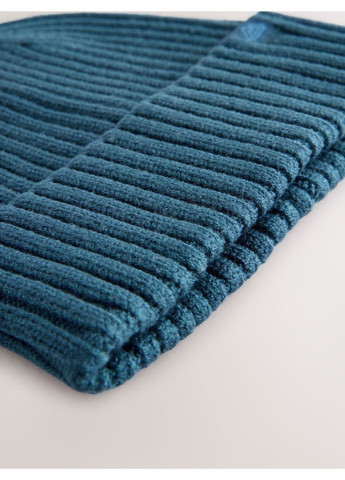 Детская демисезонная шапка-бини вязаная для мальчика NEXT Синяя (25111401) Next Baby (368801814)