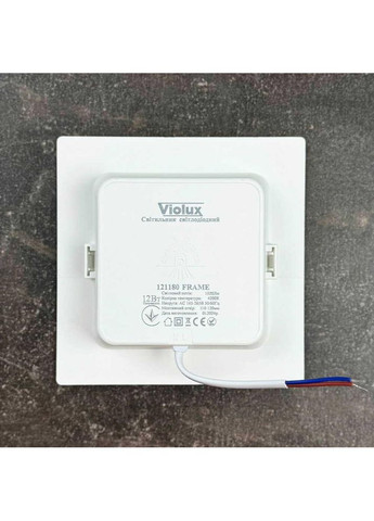 Светильник LED даунлайт FRAME 12W 4200K квадрат IP20 Violux (365651339)